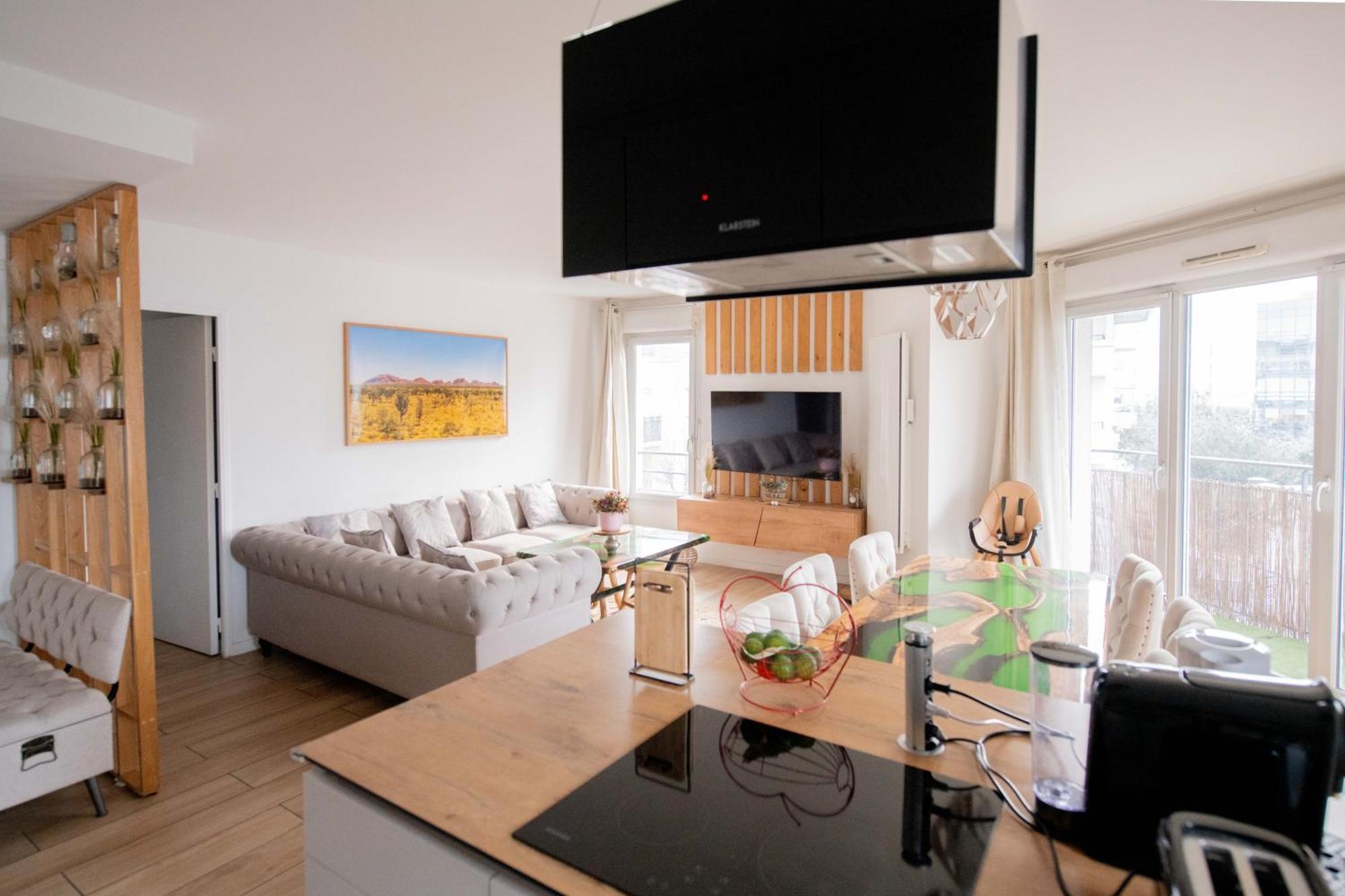 Апартаменты Elise De Roche Equipe Balcon Parking Rer B Ле-Бурже Экстерьер фото